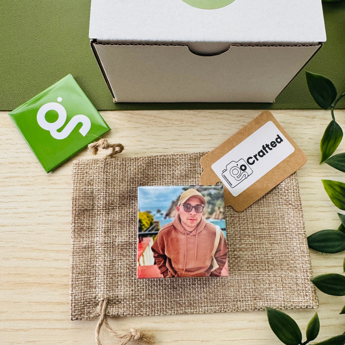 Custom Photo Magnets Set of 6