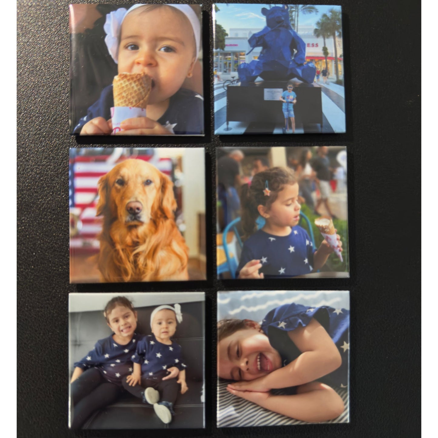 Custom Photo Magnets Set of 6